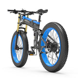 LANKELEISI XT750 PLUS 26" VTT électrique 1000W Moteur 48V 17.5Ah Batterie