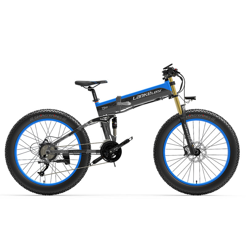 LANKELEISI XT750 PLUS 26" VTT électrique 1000W Moteur 48V 17.5Ah Batterie