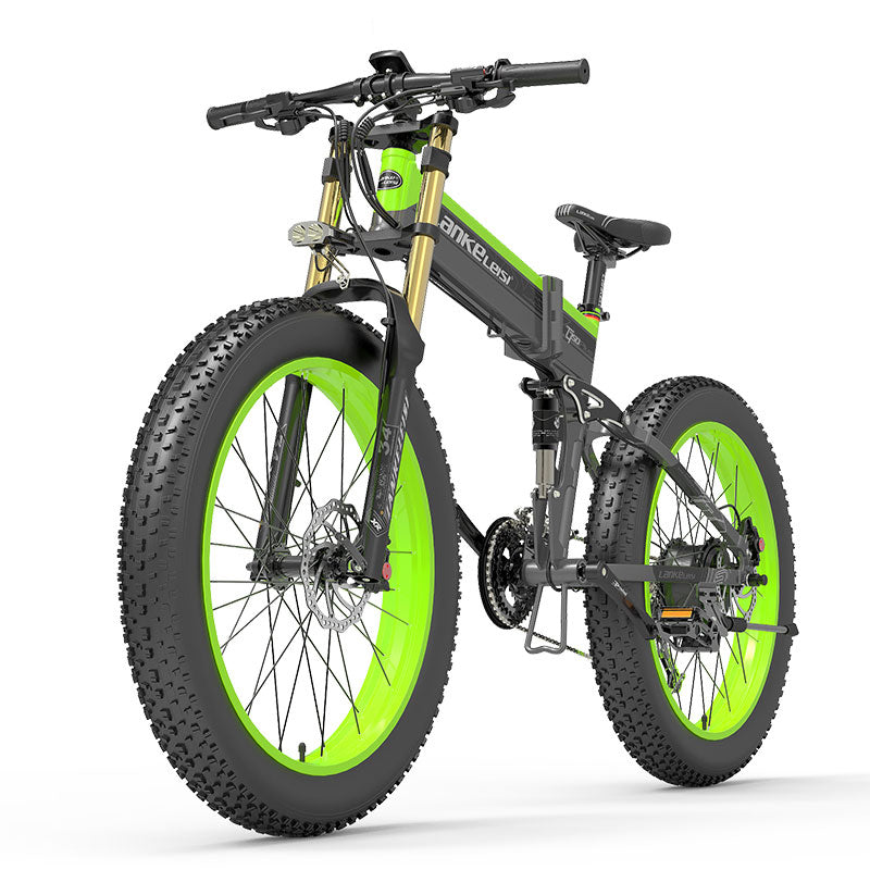 LANKELEISI XT750 PLUS 26" VTT électrique 1000W Moteur 48V 17.5Ah Batterie