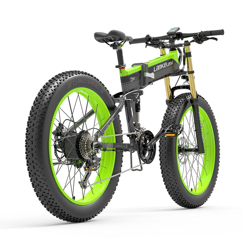 LANKELEISI XT750 PLUS 26" VTT électrique 1000W Moteur 48V 17.5Ah Batterie