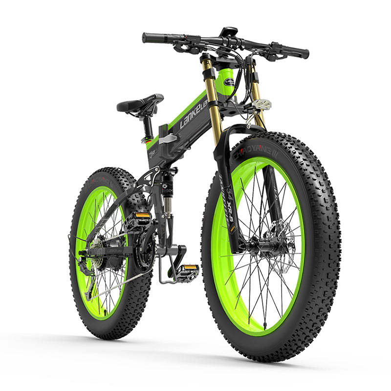 LANKELEISI XT750 PLUS 26" VTT électrique 1000W Moteur 48V 17.5Ah Batterie