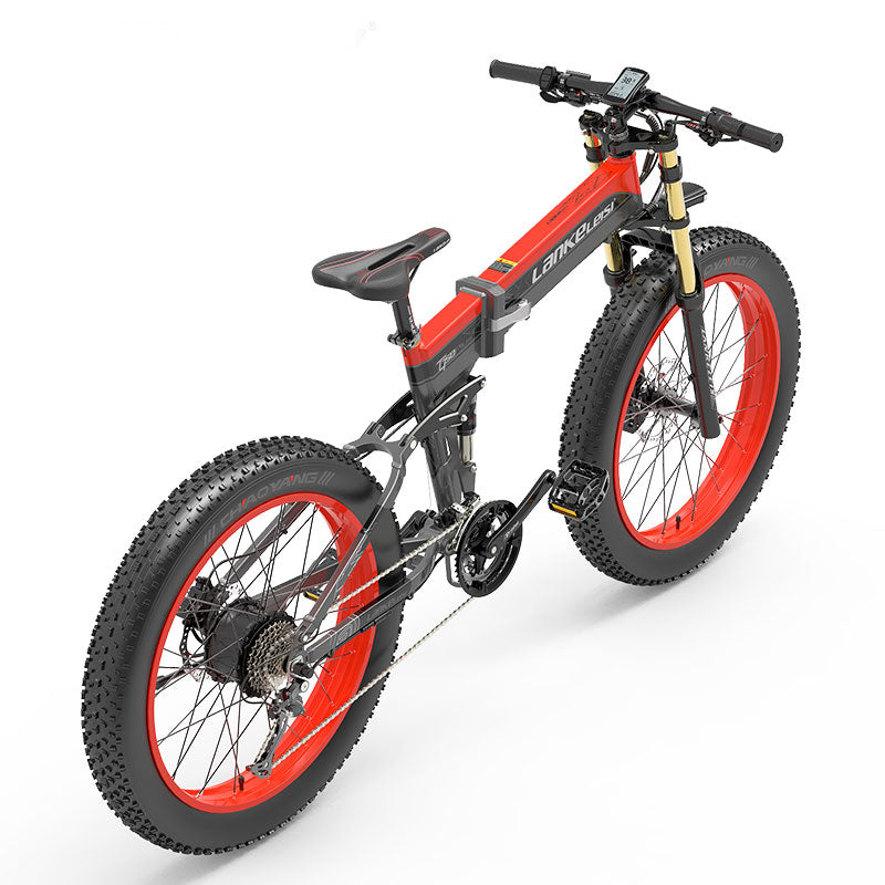 LANKELEISI XT750 PLUS 26" VTT électrique 1000W Moteur 48V 17.5Ah Batterie