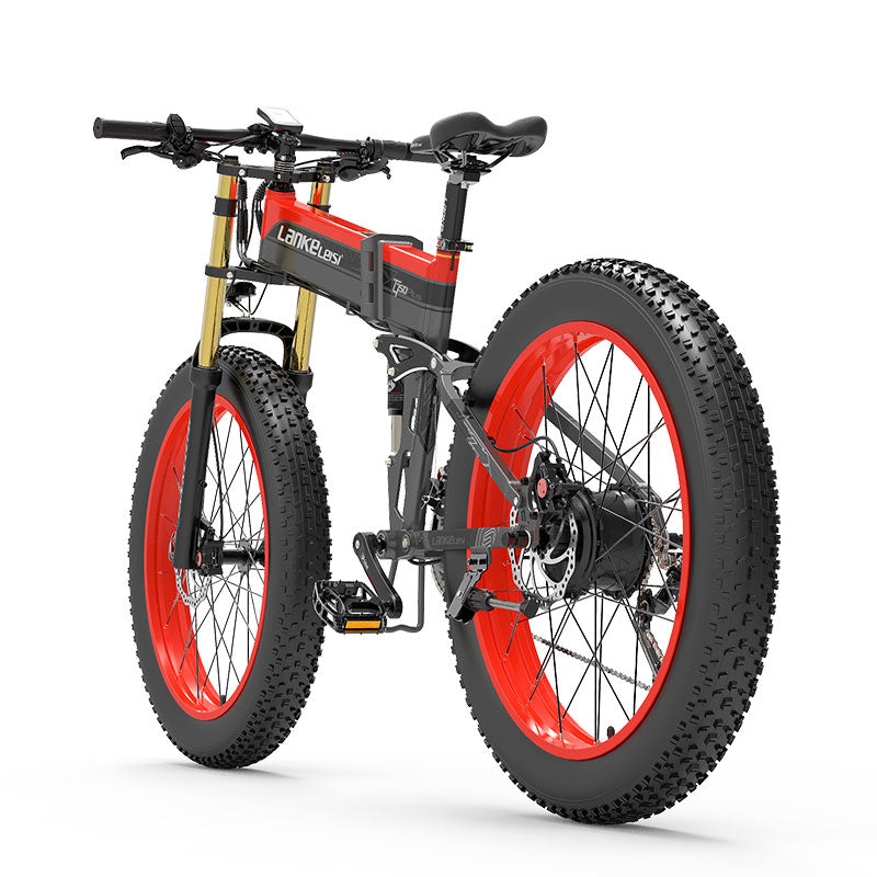 LANKELEISI XT750 PLUS 26" VTT électrique 1000W Moteur 48V 17.5Ah Batterie