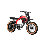 LUCKEEP M5 Max 20" Motocyclette Électrique Tout Terrain 1500W Moteur 52V 20Ah/40Ah Batterie