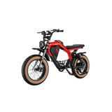 LUCKEEP M5 Max 20" Motocyclette Électrique Tout Terrain 1500W Moteur 52V 20Ah/40Ah Batterie