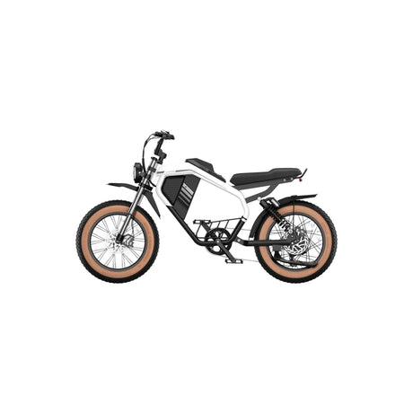 LUCKEEP M5 Max 20" Motocyclette Électrique Tout Terrain 1500W Moteur 52V 20Ah/40Ah Batterie