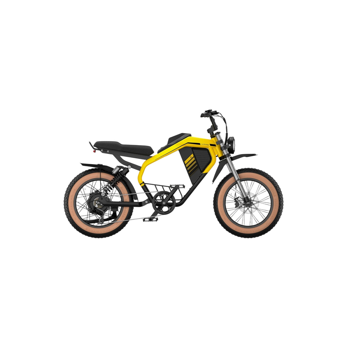 LUCKEEP M5 Max 20" Motocyclette Électrique Tout Terrain 1500W Moteur 52V 20Ah/40Ah Batterie