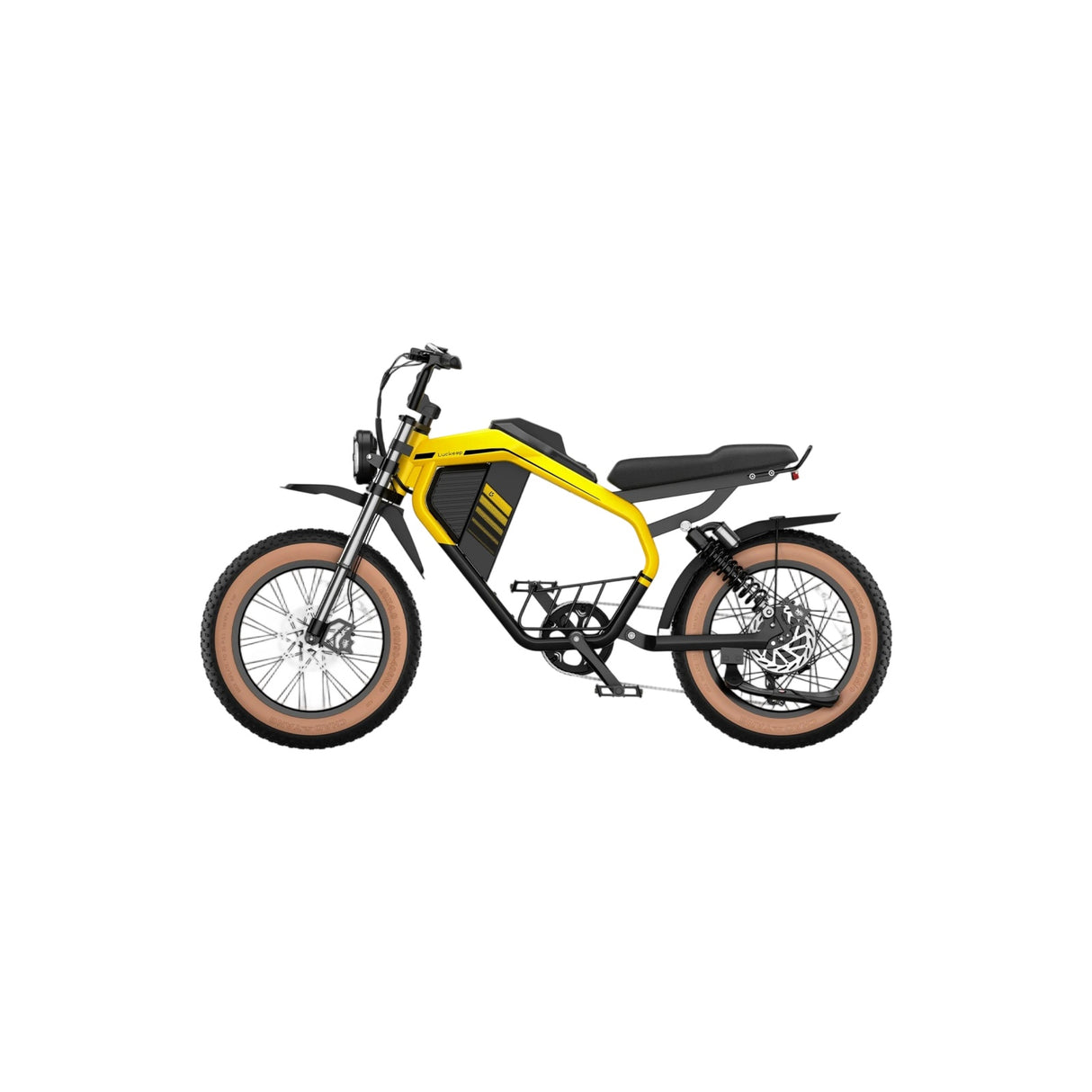 LUCKEEP M5 Max 20" Motocyclette Électrique Tout Terrain 1500W Moteur 52V 20Ah/40Ah Batterie