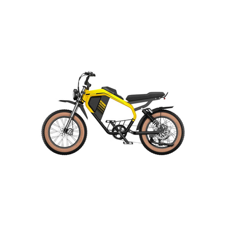 LUCKEEP M5 Max 20" Motocyclette Électrique Tout Terrain 1500W Moteur 52V 20Ah/40Ah Batterie