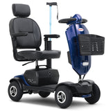 SWEETRICH  MAX PLUS Scooter Électrique 4 Roues 9" Moteur 300W 24V 20Ah Batterie (version UE)