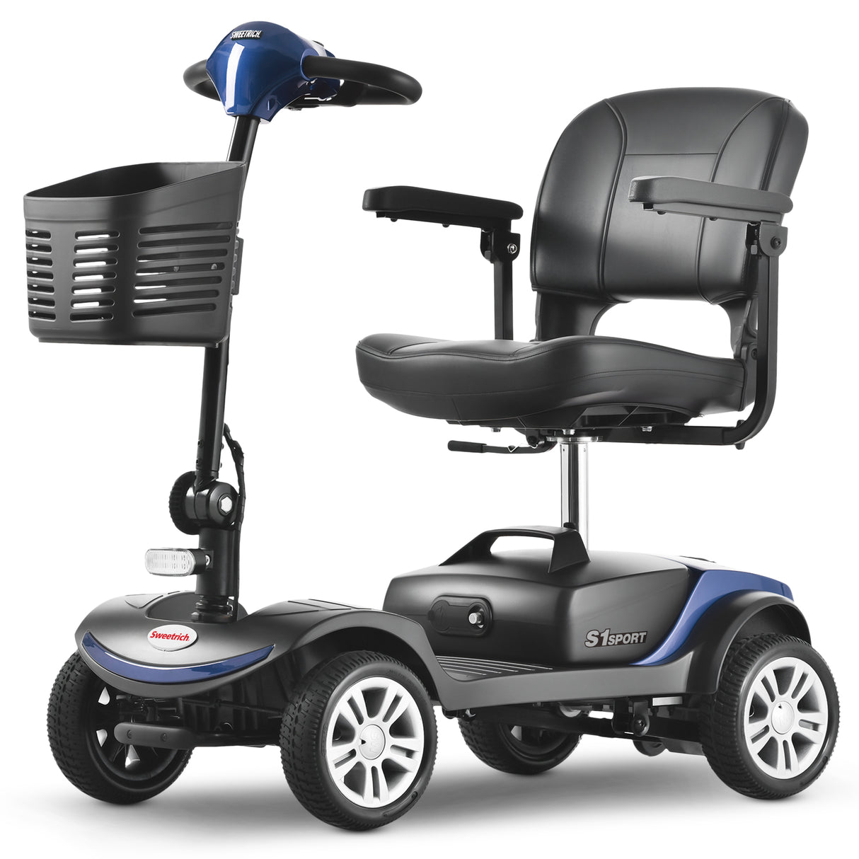 SWEETRICH S1 SPORT 9" Scooter Électrique 4 Roues Moteur 300W 24V 12Ah Batterie (Version UE)