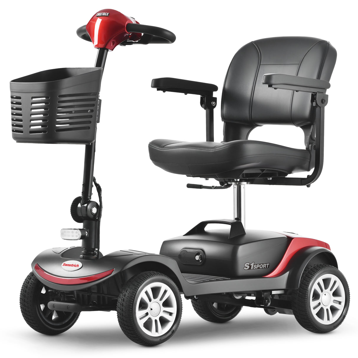 SWEETRICH S1 SPORT 9" Scooter Électrique 4 Roues Moteur 300W 24V 12Ah Batterie (Version UE)
