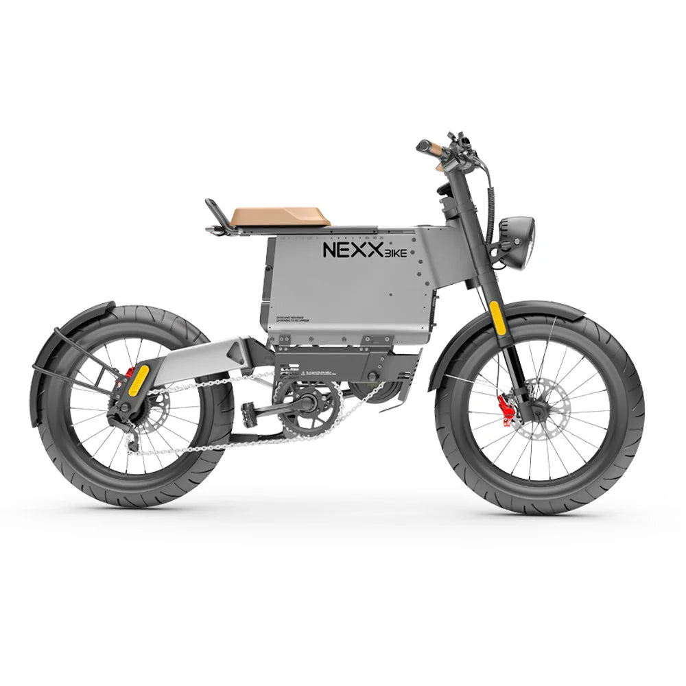 NEXXBIKE X5 Plus 20" Vélo tout-terrain électrique à gros pneus Moteur 1000W Batterie Samsung 48V 25Ah Avec clé NFC