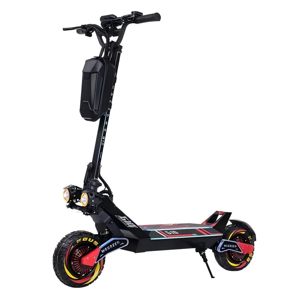 OBARTER G10 10" Trottinette électrique tout-terrain pliable avec activation NFC 1200W*2 Double Moteur 48V 20Ah Batterie