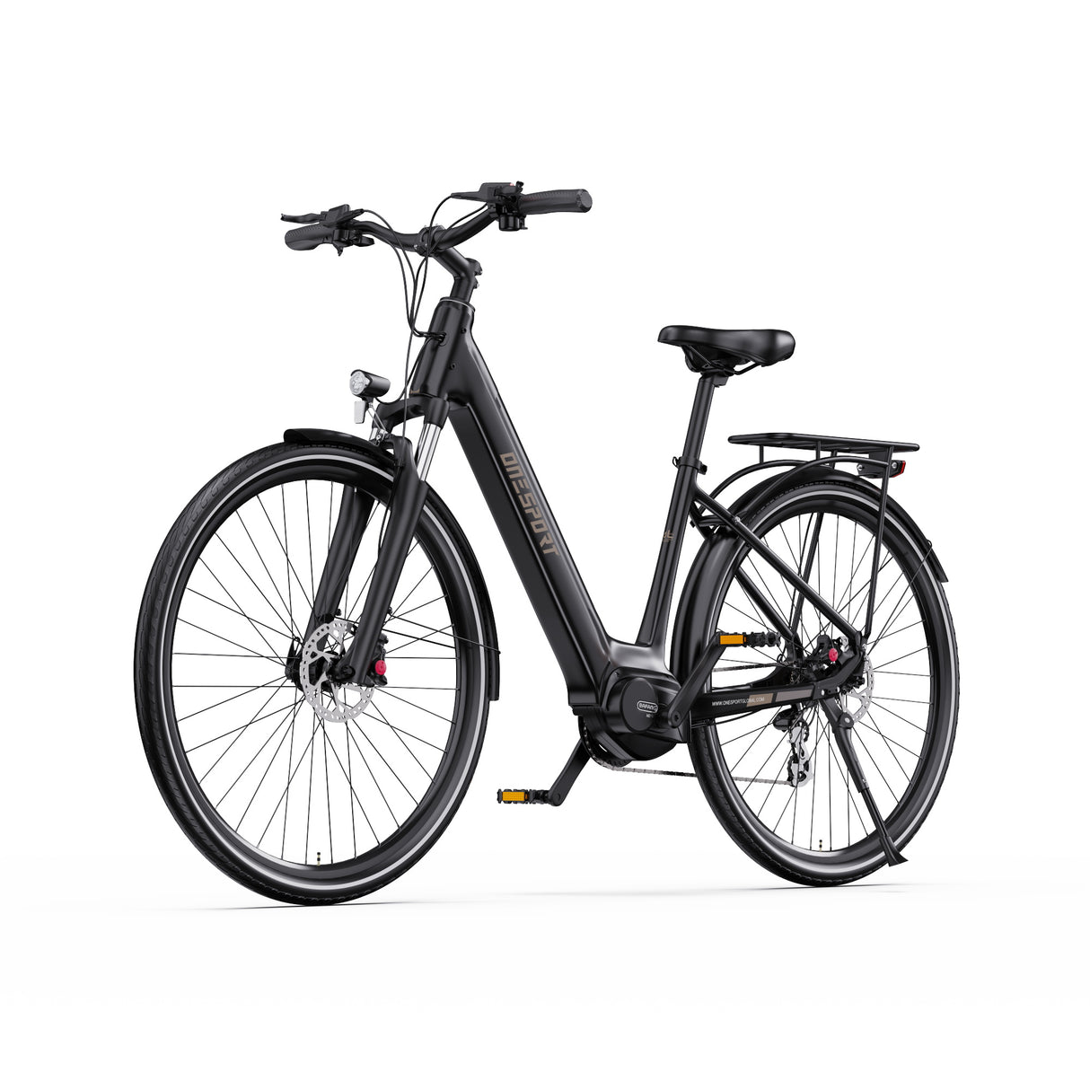 ONESPORT OT07 27.5" Vélo électrique de banlieue 250W Moteur 36V 14Ah Batterie