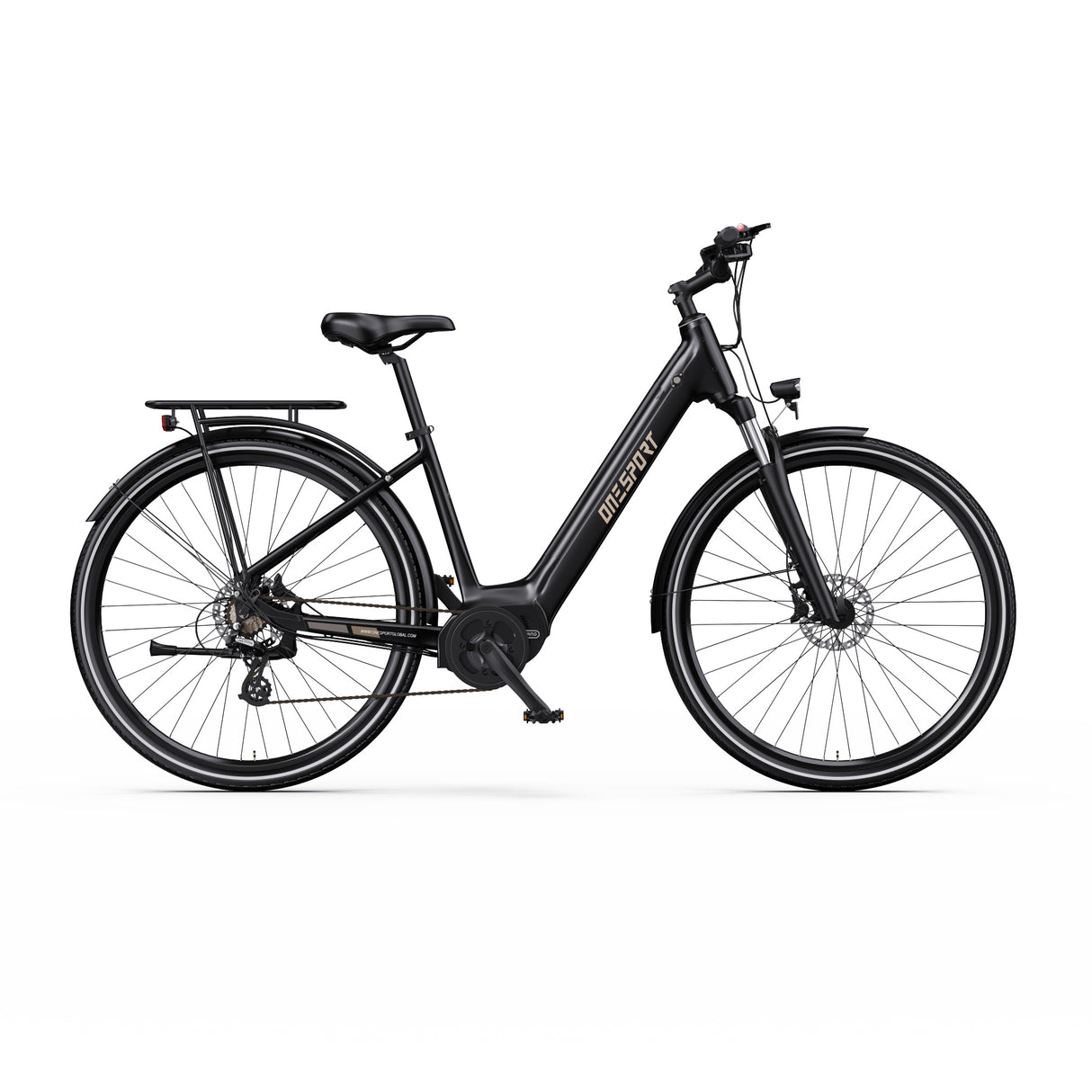 ONESPORT OT07 27.5" Vélo électrique de banlieue 250W Moteur 36V 14Ah Batterie