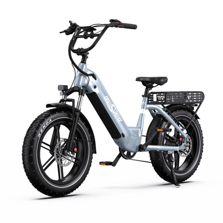 ONESPORT OT08 Vélo Électrique Tout-Terrain 20" Pneus Surdimensionnés Moteur 500W Batterie 48V 18Ah