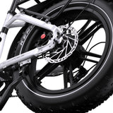 ONESPORT OT08 Vélo Électrique Tout-Terrain 20" Pneus Surdimensionnés Moteur 500W 48V 18Ah Batterie