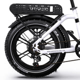 ONESPORT OT08 Vélo Électrique Tout-Terrain 20" Pneus Surdimensionnés Moteur 500W 48V 18Ah Batterie