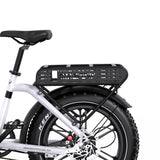 ONESPORT OT08 Vélo Électrique Tout-Terrain 20" Pneus Surdimensionnés Moteur 500W 48V 18Ah Batterie