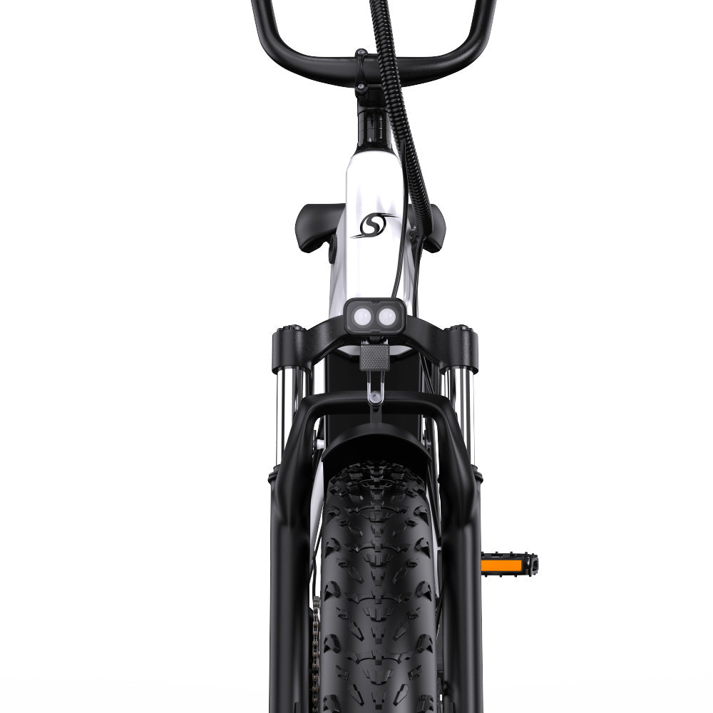 ONESPORT OT08 Vélo Électrique Tout-Terrain 20" Pneus Surdimensionnés Moteur 500W 48V 18Ah Batterie