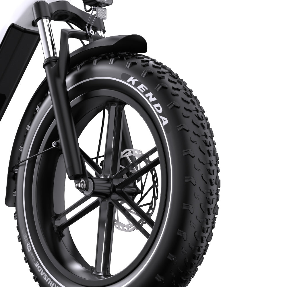 ONESPORT OT08 Vélo Électrique Tout-Terrain 20" Pneus Surdimensionnés Moteur 500W 48V 18Ah Batterie