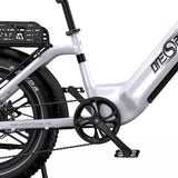 ONESPORT OT08 Vélo Électrique Tout-Terrain 20" Pneus Surdimensionnés Moteur 500W 48V 18Ah Batterie