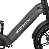 ONESPORT OT08PRO 20" Fat Tire vélo électrique à suspension intégrale Moteur 500W 48V 18Ah*2 Batterie double