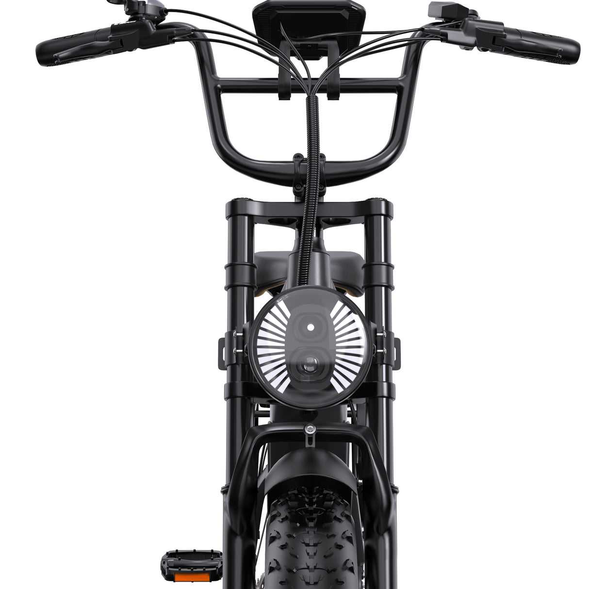 ONESPORT OT08PRO 20" Fat Tire vélo électrique à suspension intégrale Moteur 500W 48V 18Ah*2 Batterie double