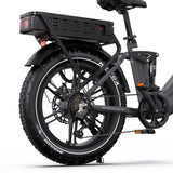 ONESPORT OT08PRO 20" Fat Tire vélo électrique à suspension intégrale Moteur 500W 48V 18Ah*2 Batterie double