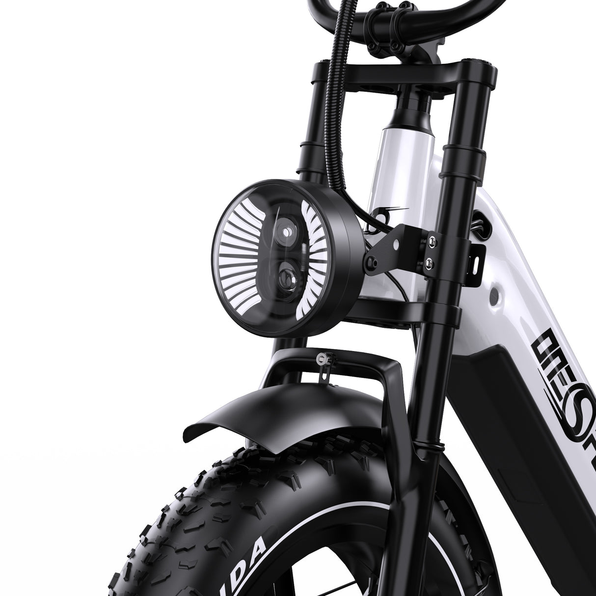 ONESPORT OT08PRO 20" Fat Tire vélo électrique à suspension intégrale Moteur 500W 48V 18Ah*2 Batterie double