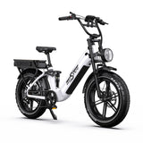 ONESPORT OT08PRO 20" Fat Tire vélo électrique à suspension intégrale Moteur 500W 48V 18Ah*2 Batterie double