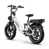 ONESPORT OT08PRO 20" Fat Tire vélo électrique à suspension intégrale Moteur 500W 48V 18Ah*2 Batterie double