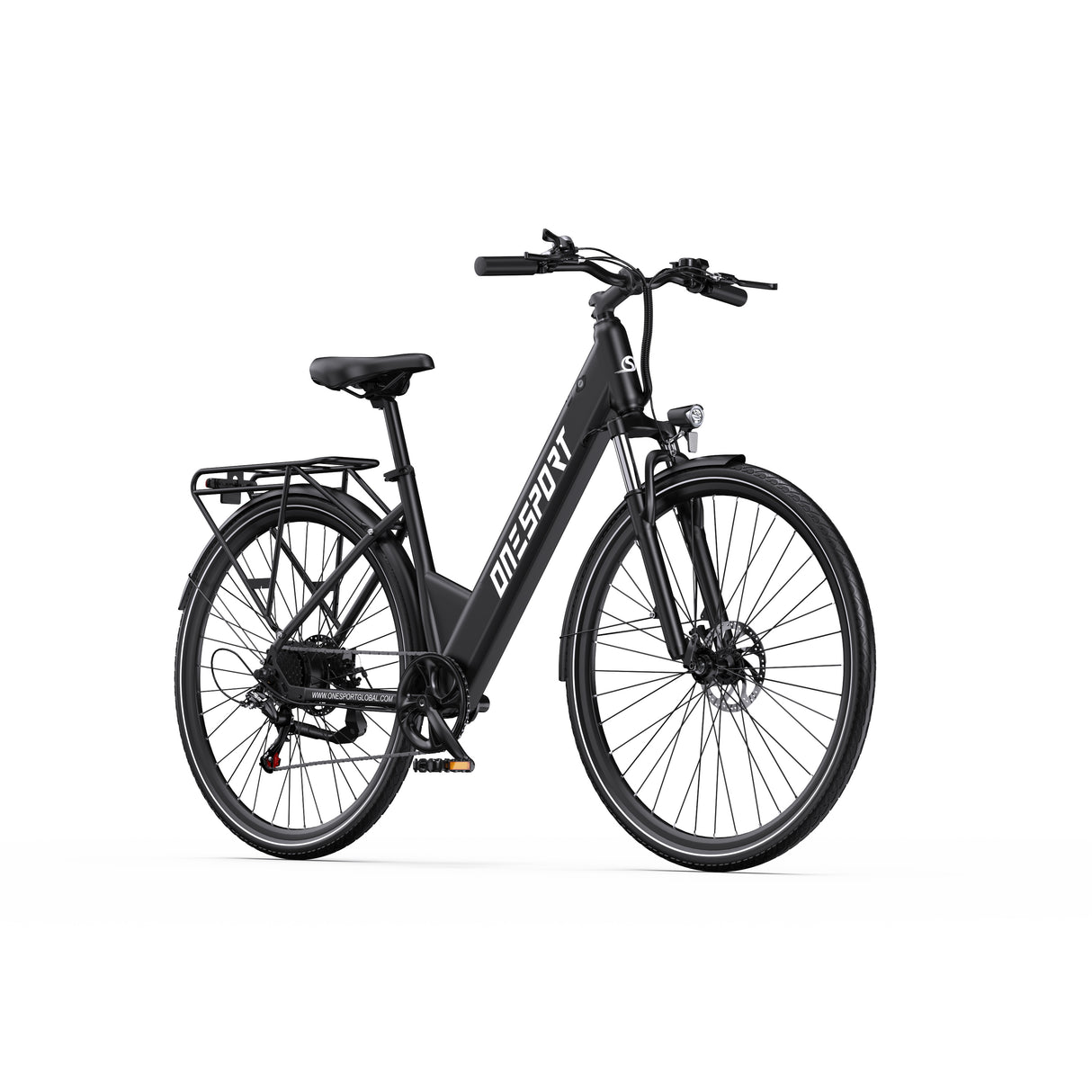 ONESPORT OT12 27.5" Vélo Électrique Urbain 250W Moteur 36V 13Ah Batterie Prise en Charge de l'App