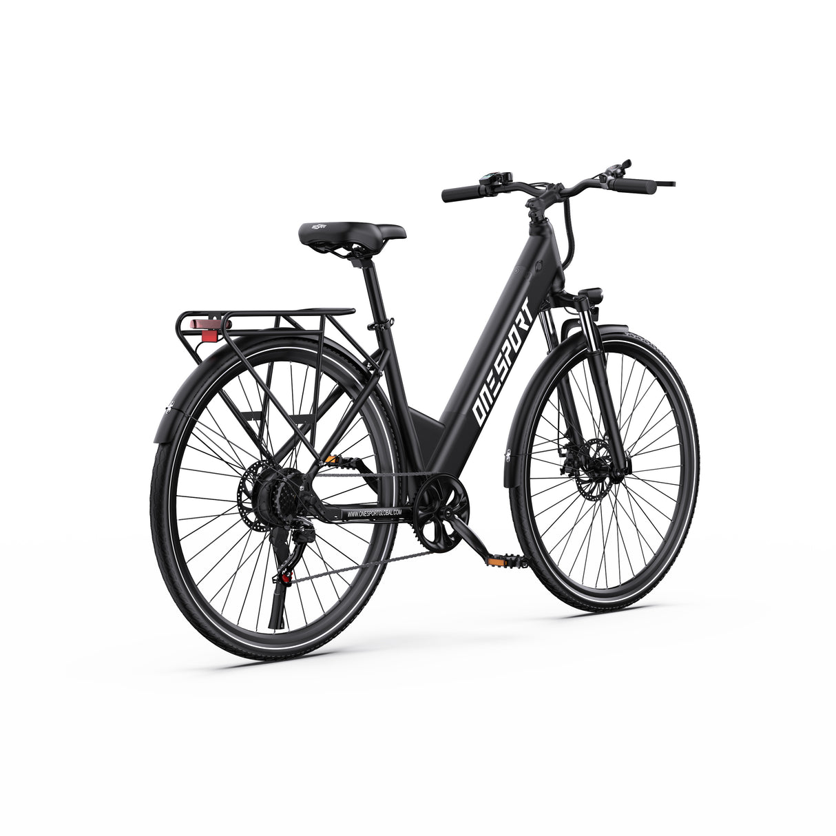 ONESPORT OT12 27.5" Vélo Électrique Urbain 250W Moteur 36V 13Ah Batterie Prise en Charge de l'App