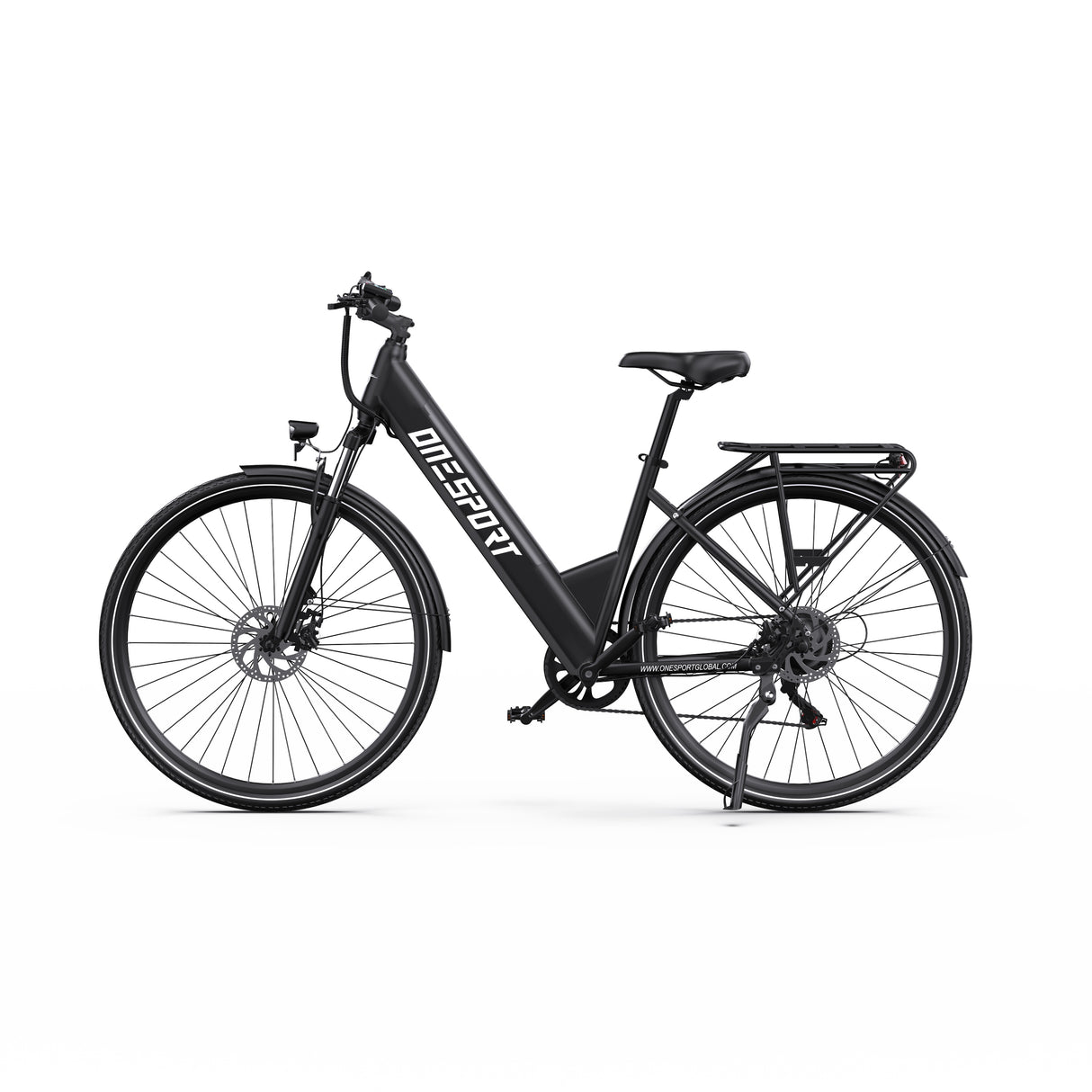 ONESPORT OT12 27.5" Vélo Électrique Urbain 250W Moteur 36V 13Ah Batterie Prise en Charge de l'App