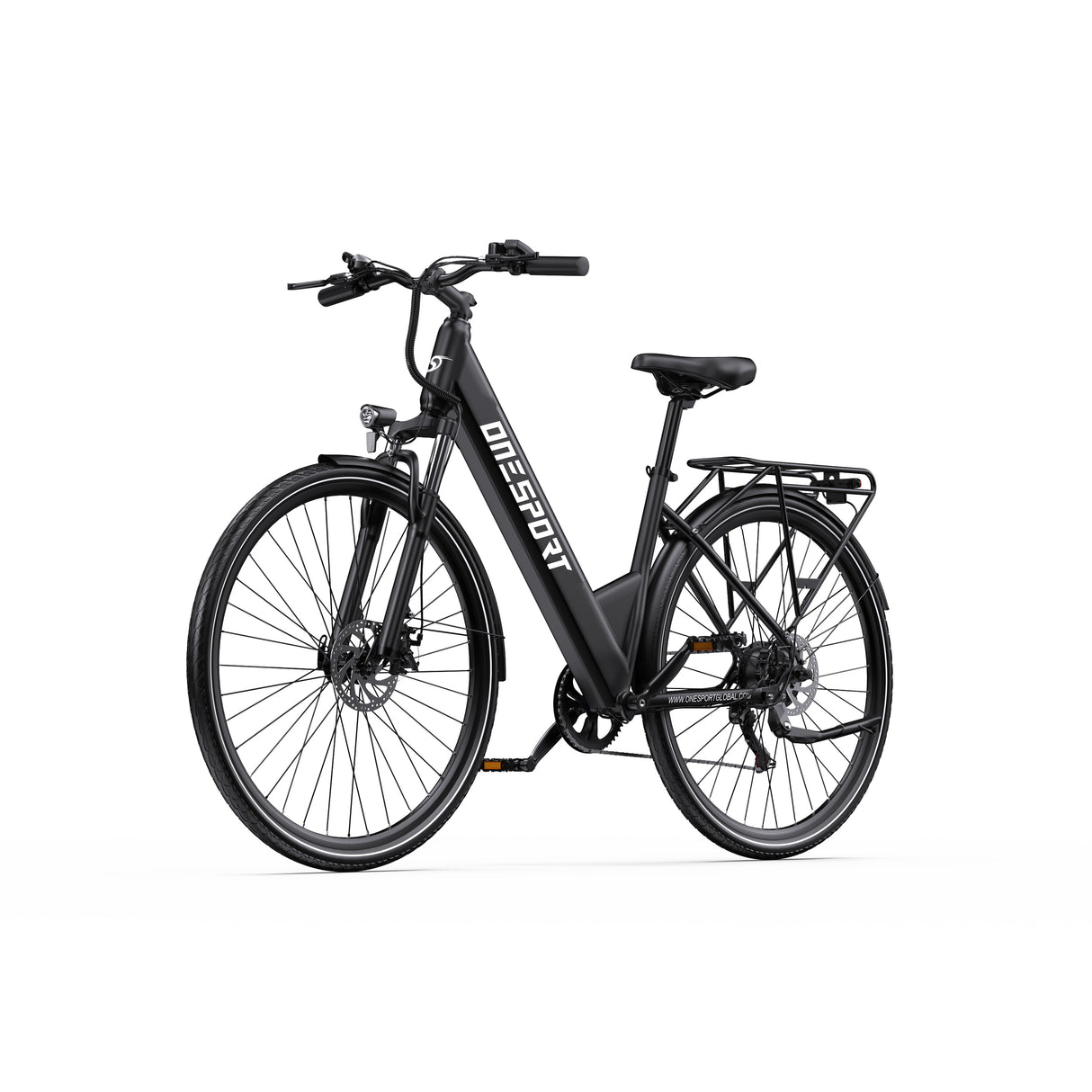 ONESPORT OT12 27.5" Vélo Électrique Urbain 250W Moteur 36V 13Ah Batterie Prise en Charge de l'App