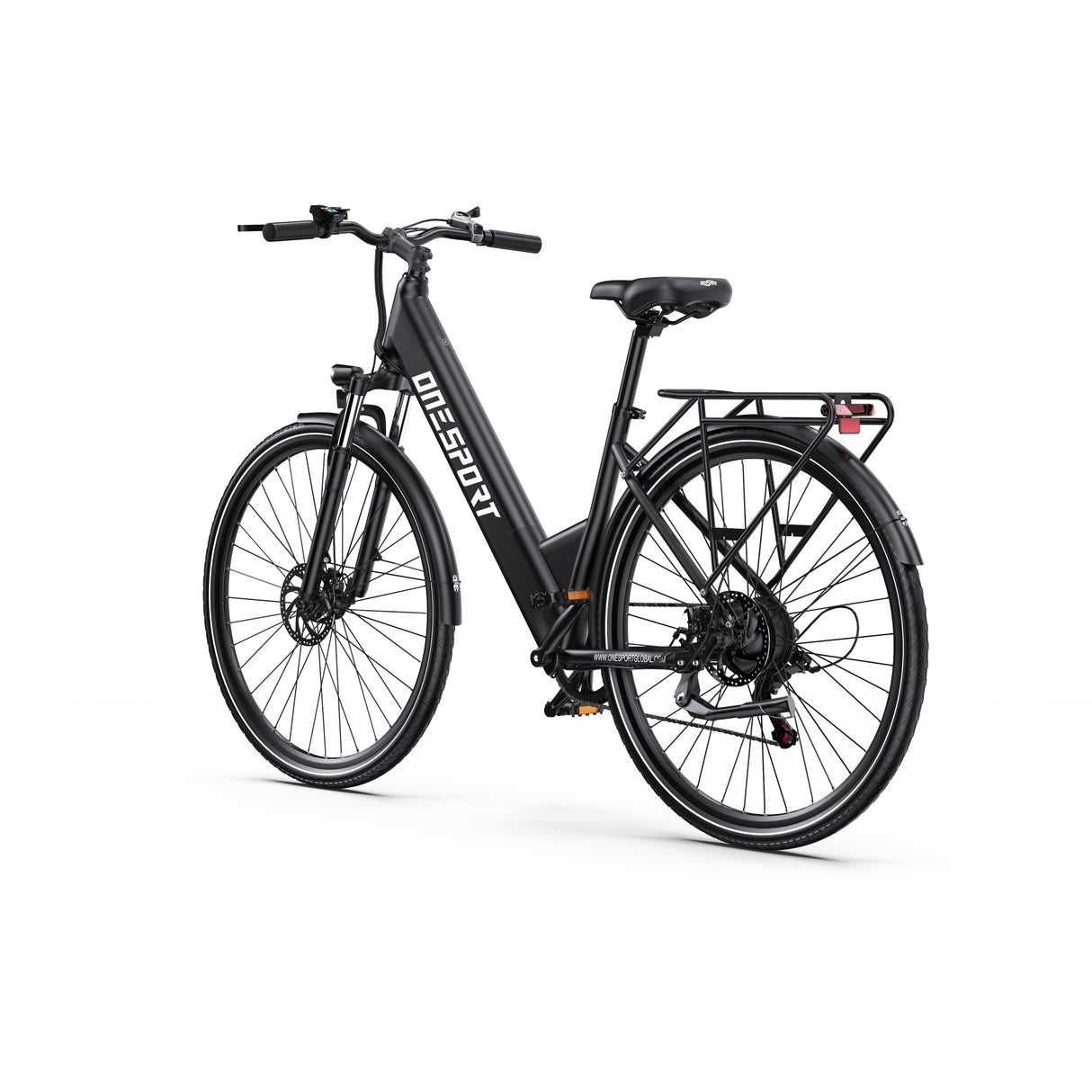 ONESPORT OT12 27.5" Vélo Électrique Urbain 250W Moteur 36V 13Ah Batterie Prise en Charge de l'App