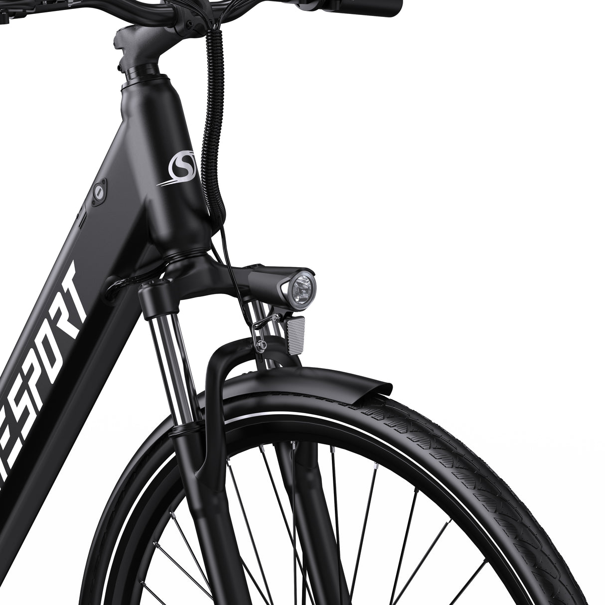 ONESPORT OT12 27.5" Vélo Électrique Urbain 250W Moteur 36V 13Ah Batterie Prise en Charge de l'App