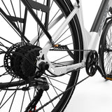 ONESPORT OT12 27.5" Vélo Électrique Urbain 250W Moteur 36V 13Ah Batterie Prise en Charge de l'App