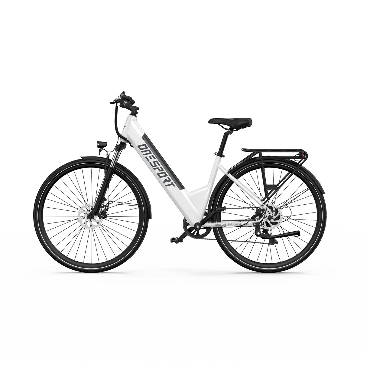 ONESPORT OT12 27.5" Vélo Électrique Urbain 250W Moteur 36V 13Ah Batterie Prise en Charge de l'App