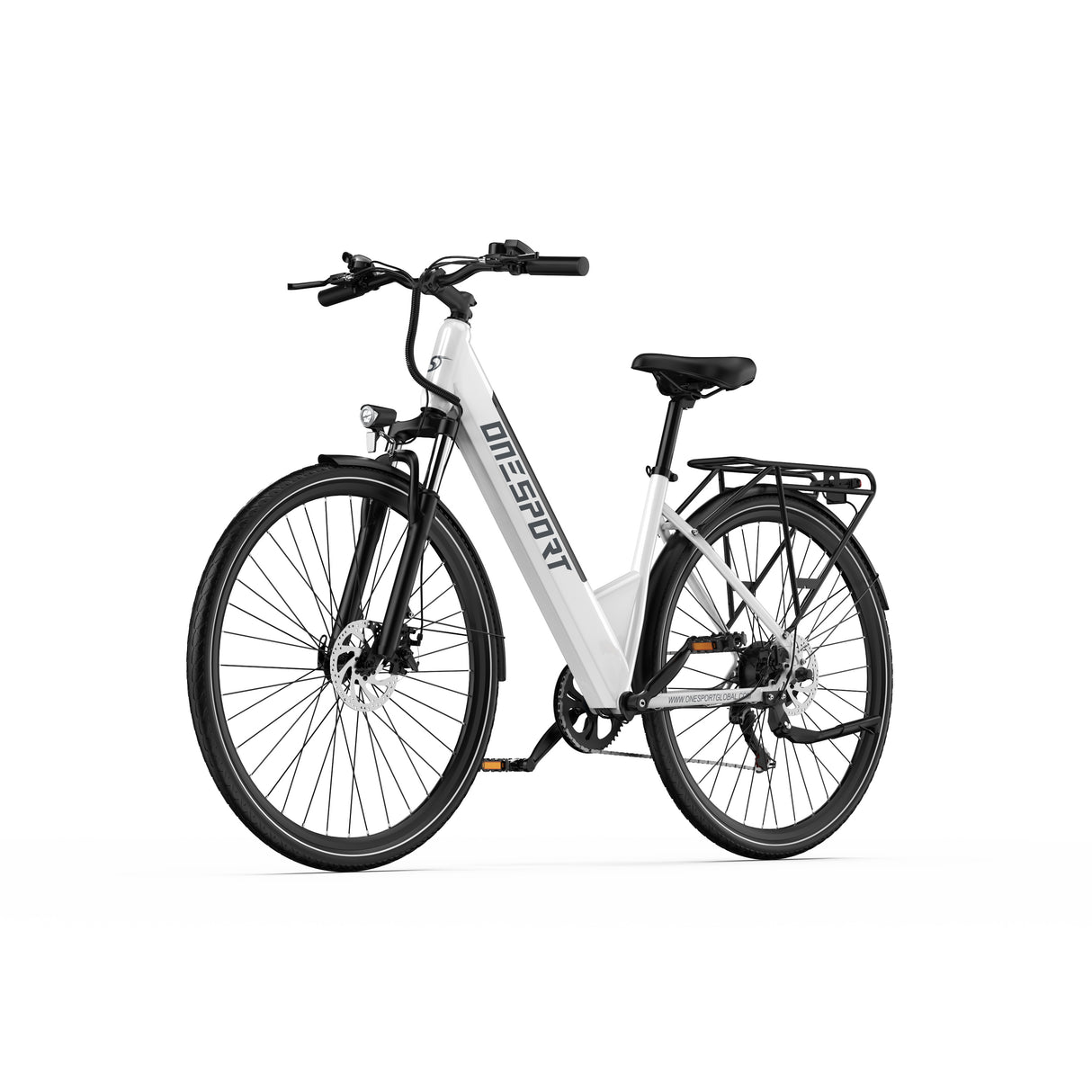 ONESPORT OT12 27.5" Vélo Électrique Urbain 250W Moteur 36V 13Ah Batterie Prise en Charge de l'App