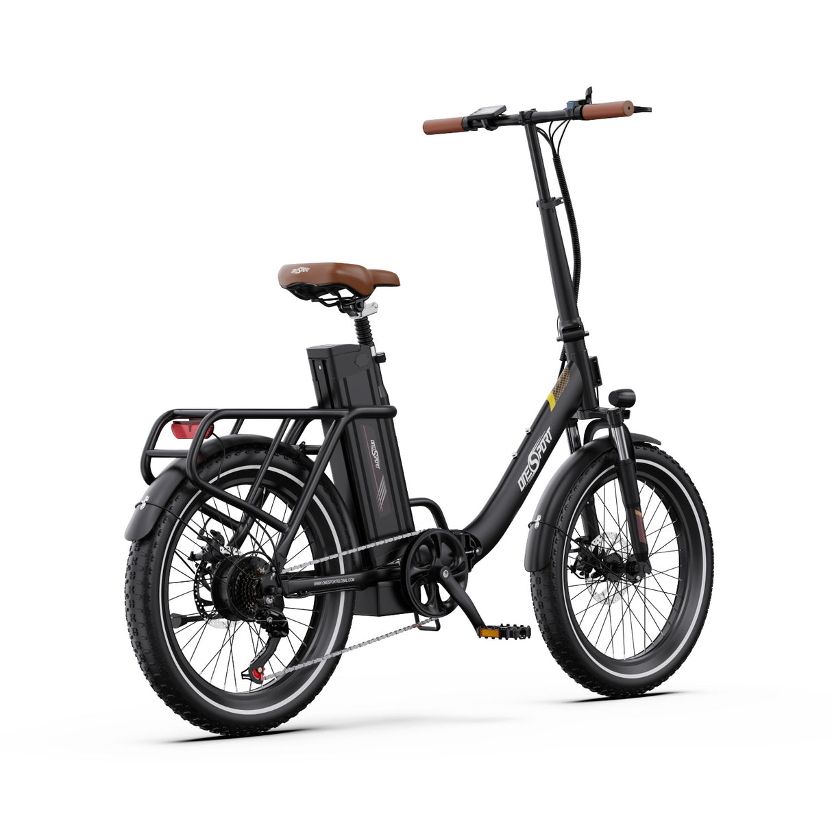 ONESPORT OT16-2 20" Vélo électrique Pliant 250W Moteur 48V 17Ah Batterie Application de soutien