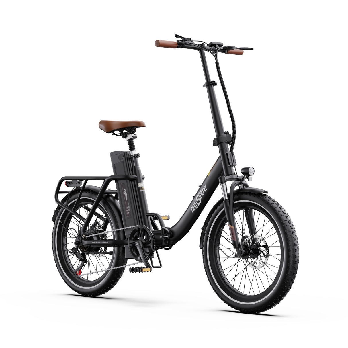 ONESPORT OT16-2 20" Vélo électrique Pliant 250W Moteur 48V 17Ah Batterie Application de soutien