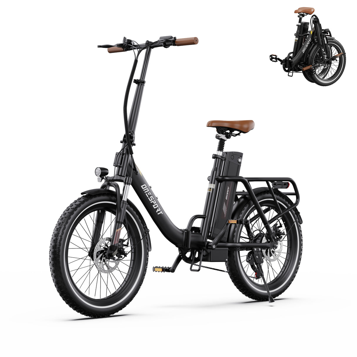 ONESPORT OT16 PRO 20" Vélo électrique pliant 250W Moteur 48V 17Ah Batterie