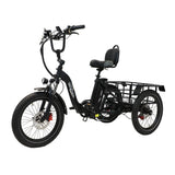 ONESPORT OT30 20" Tricycle électrique cargo à enjambement 500W Moteur 48V 13Ah Batterie