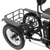 ONESPORT OT30 20" Tricycle électrique cargo à enjambement 500W Moteur 48V 13Ah Batterie