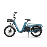 ONESPORT OT01 20" Vélo électrique Step-Through Longtail Cargo 650W Moteur 48V 27Ah Batterie