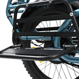 ONESPORT OT01 20" Vélo électrique Step-Through Longtail Cargo Moteur 650W Batterie 48V 27Ah