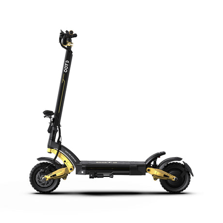 OOTD S30 Trottinette Electrique Tout Terrain 10 Pouces 1200W*2 Double Moteur 52V 23.4Ah Batterie